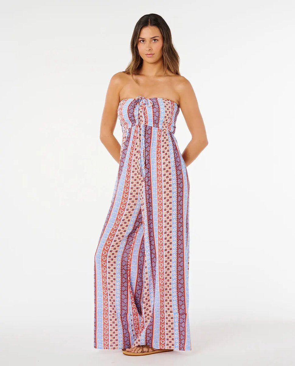 Rip Curl Ventura Shirred Jumpsuit - Multico
