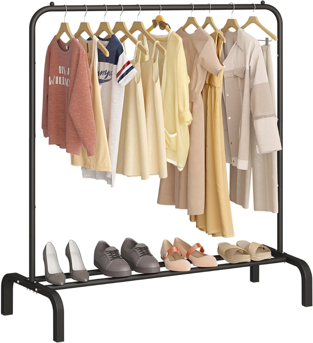 Kledingrek Metaal - Kledinghangers - Dressboy -Zwart