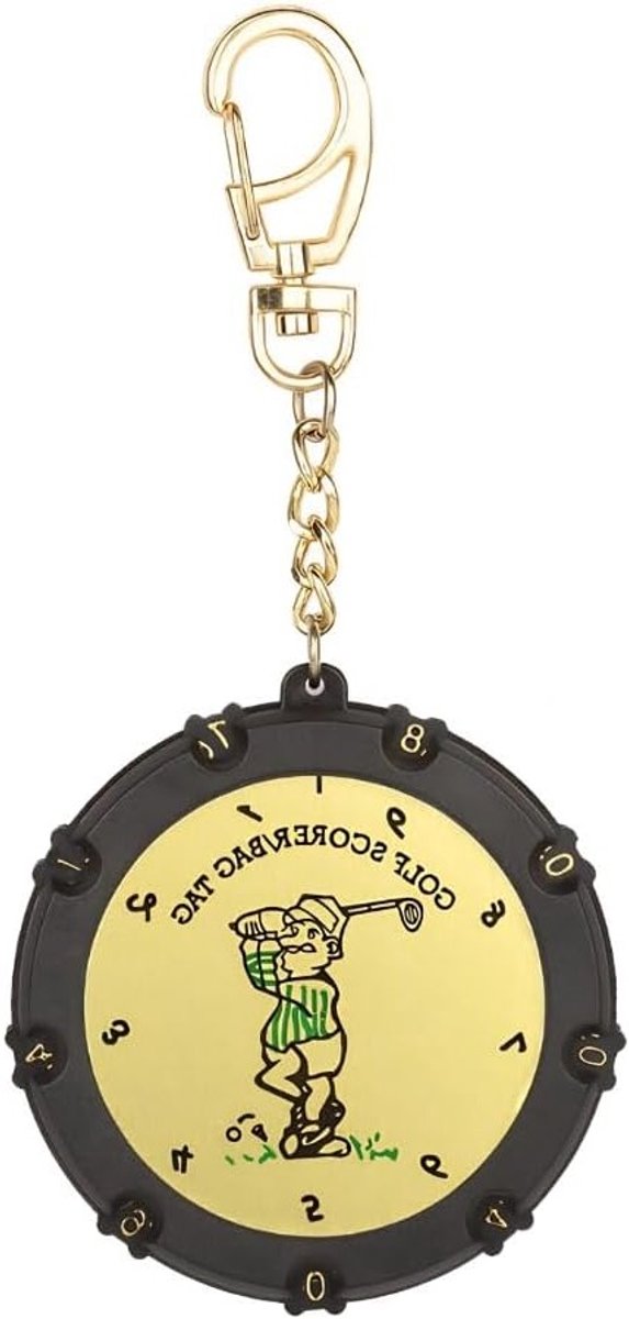 Golf Score Keeper voor 18 Holes, Handige Stroke Teller met Clip voor Precisie en Gemak