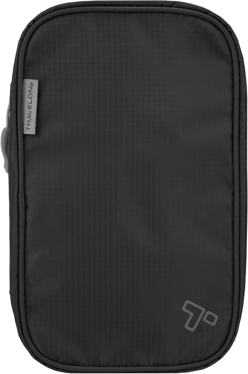 Thijox - Compacte Hangende Toiletset voor Reistoiletartikelen - Reis Organizer met Rits en Mesh Steekzakken - Ideaal voor Vakantie en Zakenreis - Hand