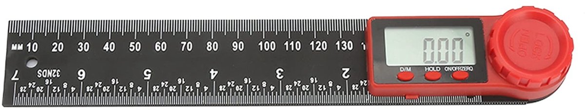 Dailygoods - Digitale Hoek Hellingsmeter voor Houtbewerking en DIY-projecten