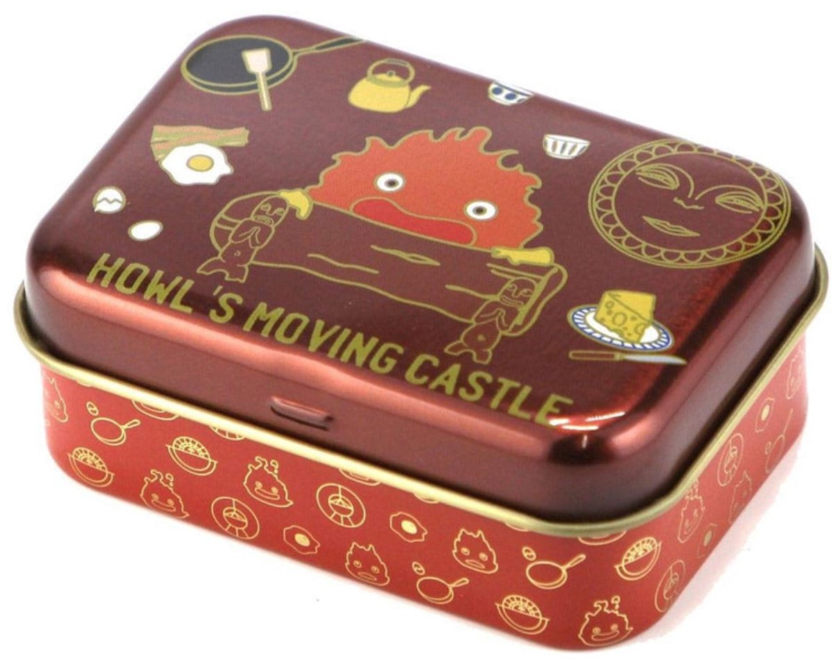 Benelic Howl´s Moving Castle Metal Box Calcifer Jewelry box