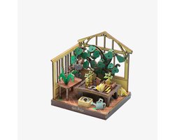 Harry Potter Herbology Class - Modelbouwpakket - Houten 3D Puzzel - Bouwpakket - Constructiespeelgoed - DIY Pakket Hout - Bouwset - Modelbouw voor Volwassenen en Kinderen - Miniatuur
