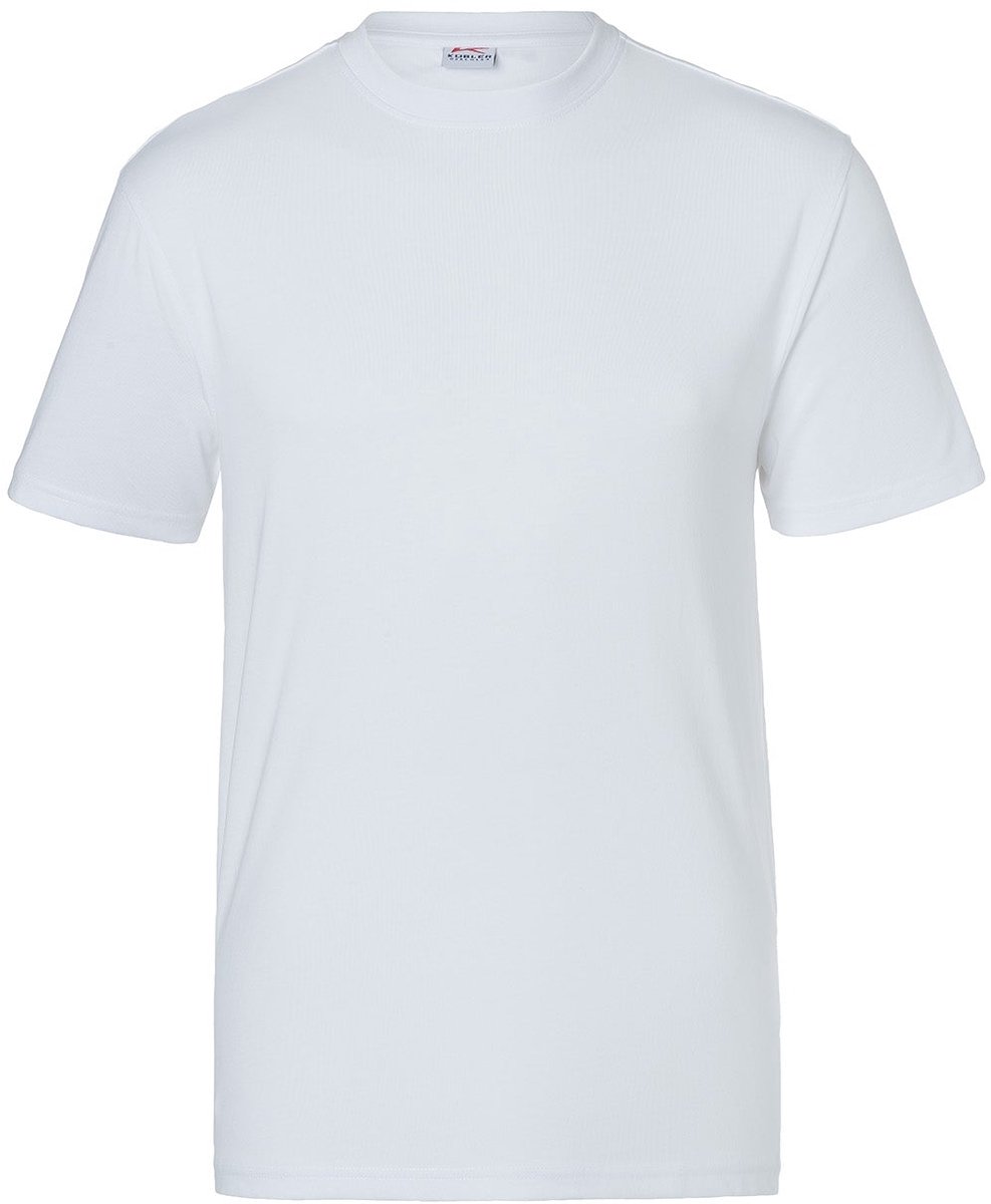 KÜBLER 51246238 Korte mouw Werk T-shirt HEREN Wit - Krasvrij - Oeko Tex - 160 g/m²