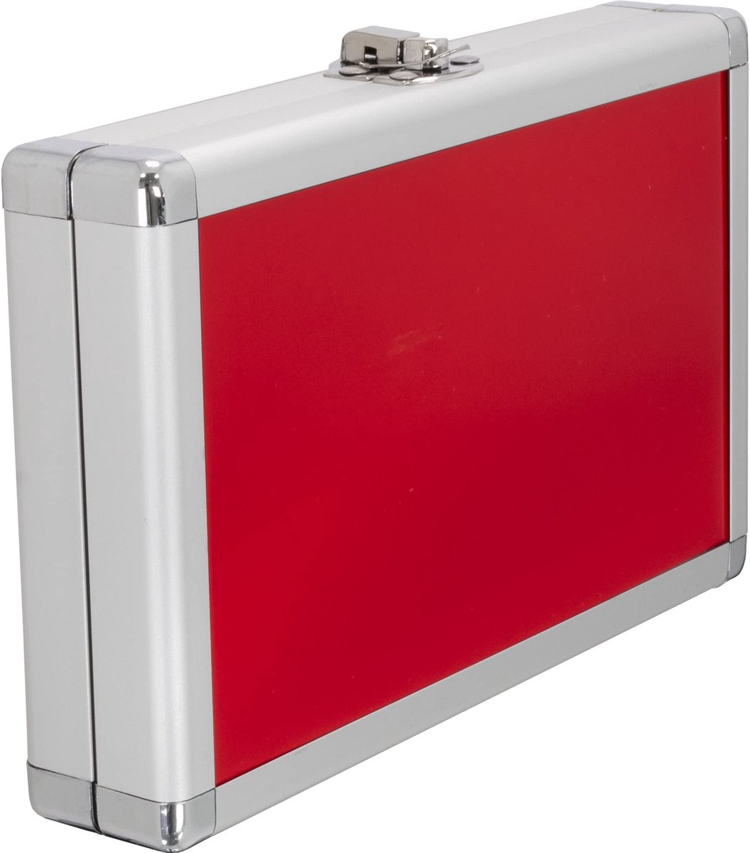 Inovra - Designa Aluminium Dart Case - Veilig en Duurzaam - Rood