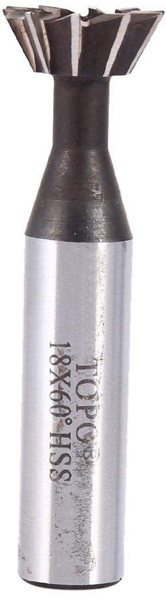 Dovetail Frees 16mm Schacht, 60 Graden HSS, Geschikt voor CNC Bewerking en Sleuven Frezen