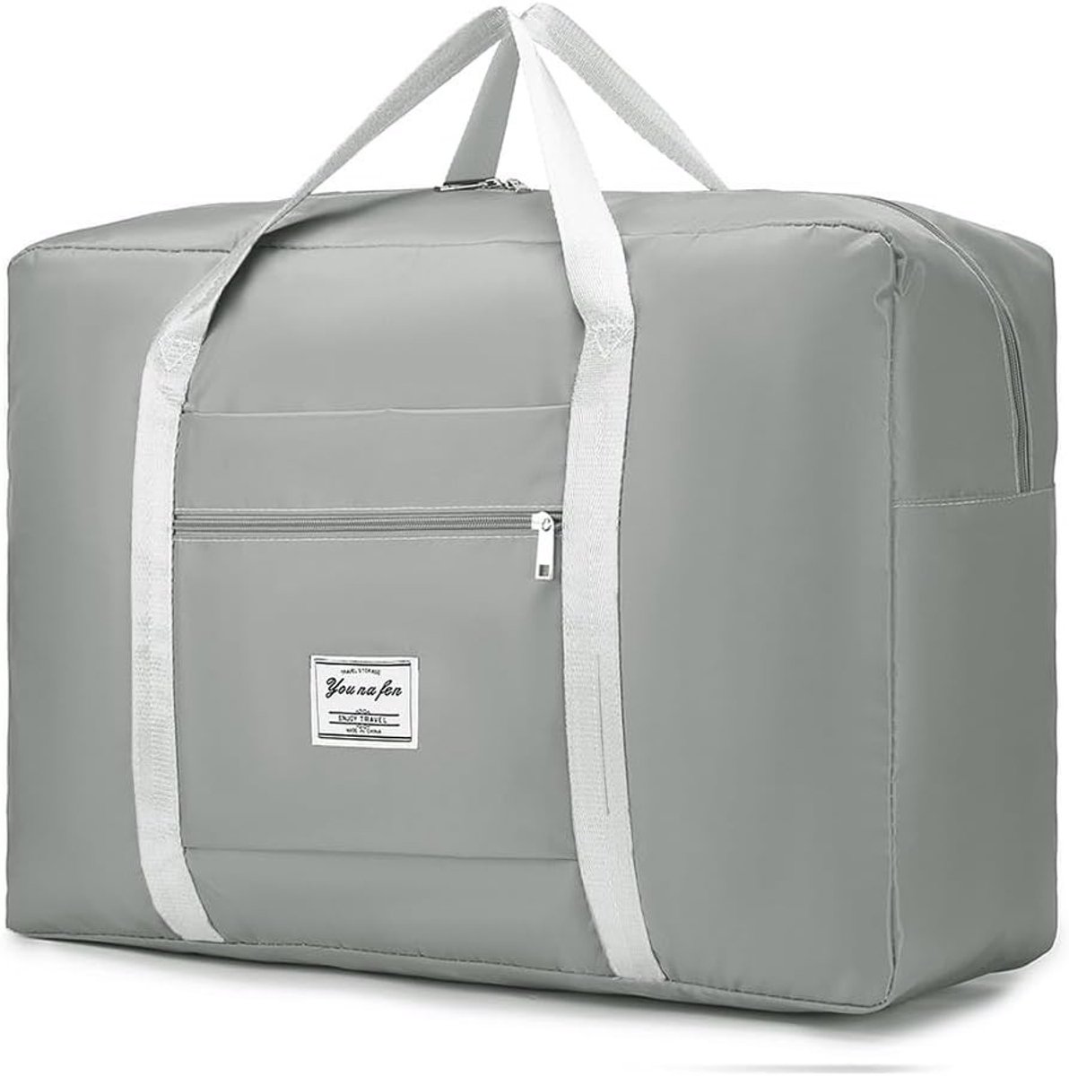 Vouwbare Reistas 55x40x20 - Lichtgewicht Handtas en Schoudertas voor Kleding, Sport en Camping met Afneembare Schouderriem - 45L Opbergtas voor Winkelen en Reizen
