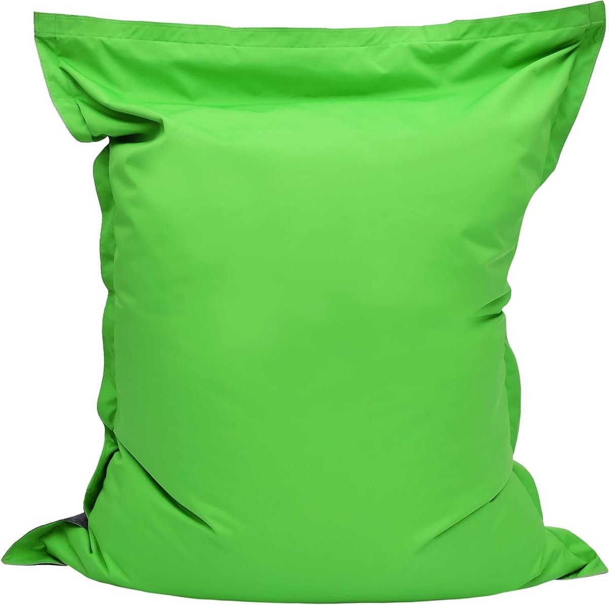 Zitzak Bank - Grote Zitzak - Buiten Ontspannen - Waterafstotend Materiaal - 160 x 125 cm - Groen