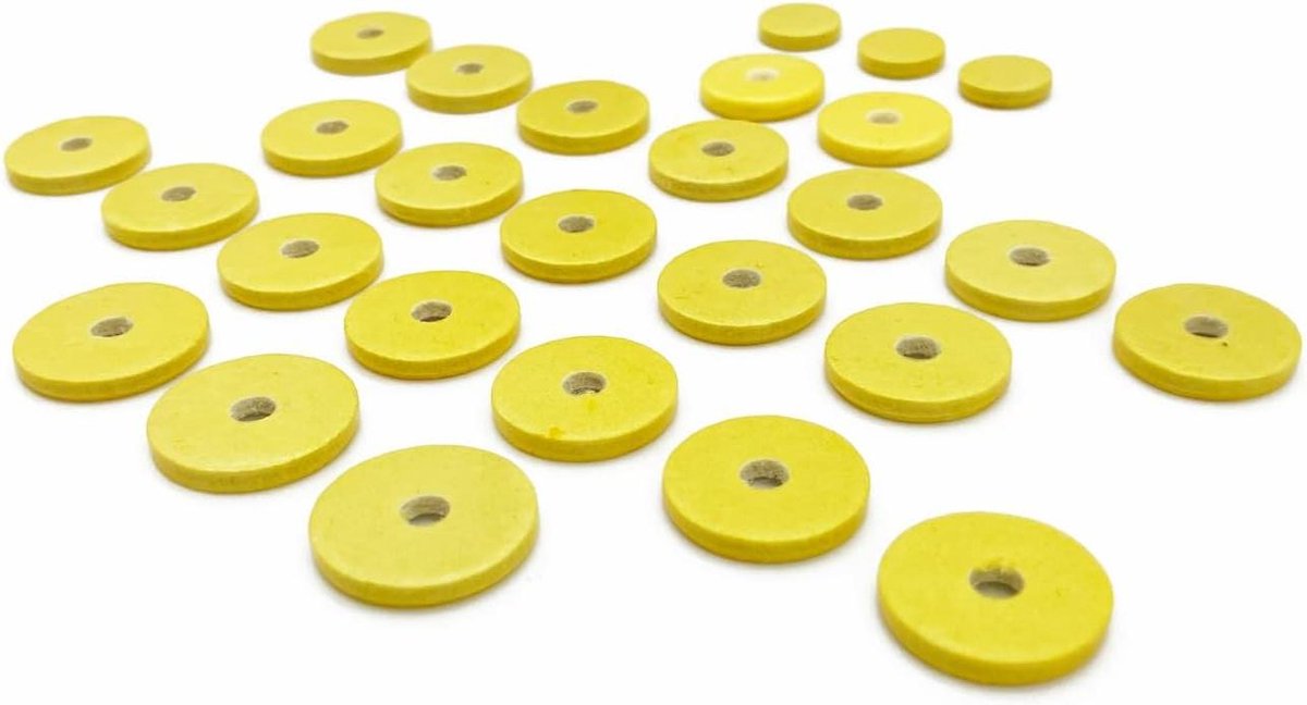 Fluitkussens Set - Pads Onderdelen - Instrument Reparatie - Universeel Gebruik - 27 Stuks - Bruin