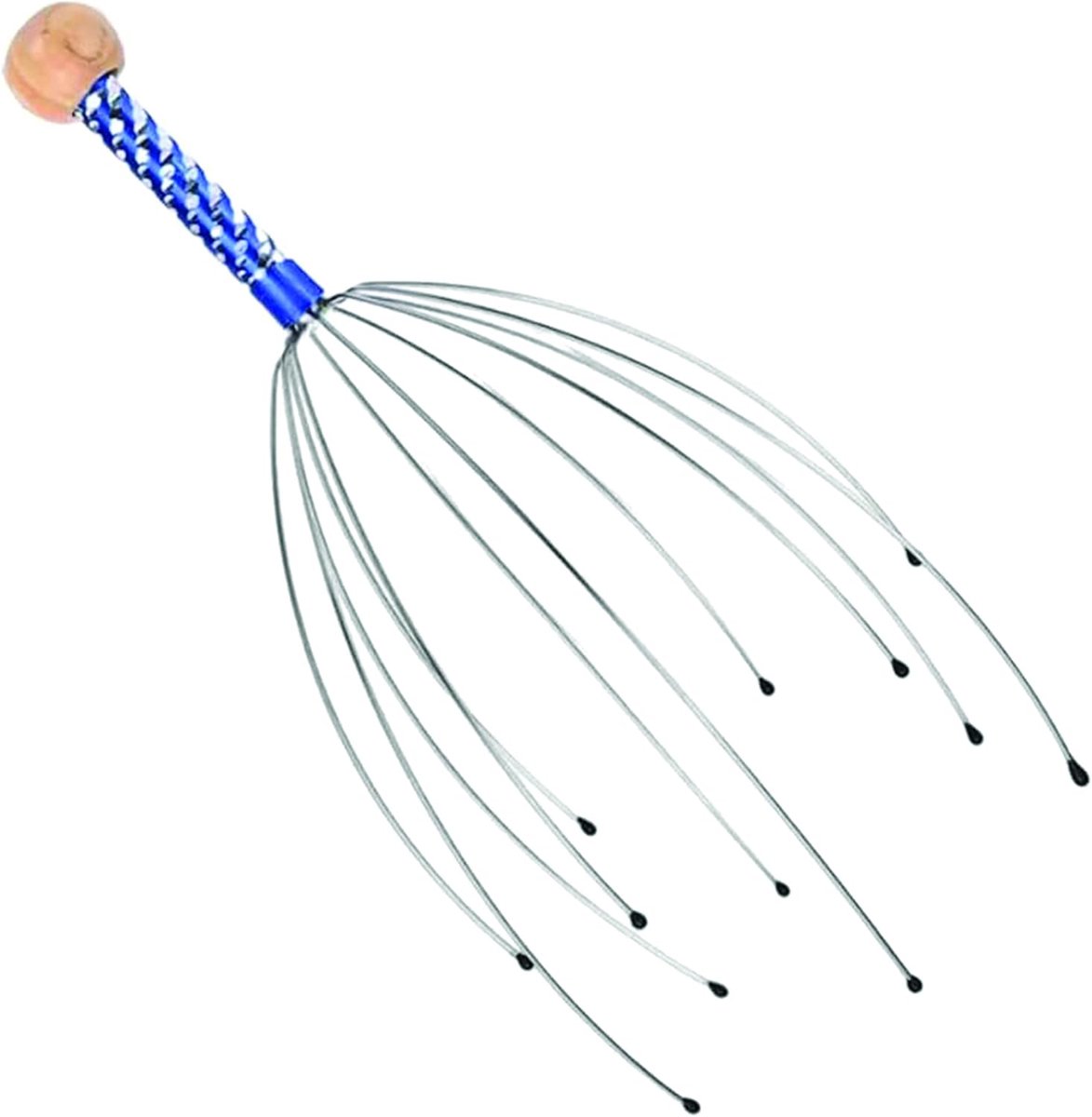 Thijox - Hoofdhuidmassage Instrument - Nek- en Hoofdmassager voor Ontspanning - Acupressuur Haar- en Hoofdmassage - Relaxatie voor Thuisgebruik