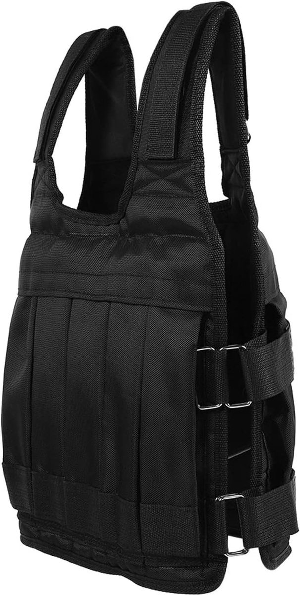 Verstelbaar gewichtsvest van 50/15 kg van ademend oxfordmateriaal voor optimale fitnesstraining en krachttraining