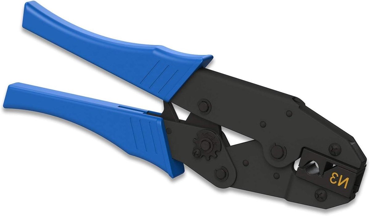 Krimptang RJ45 - Netwerktang - Kabels Afwerken - Voor Dikke Kabels - 2159 cm - Grijs