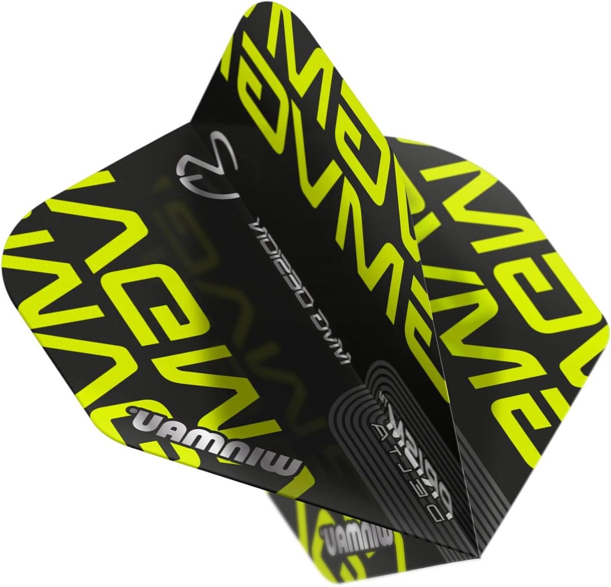 Dart Flights - Vliegjes - Darts Spelen - Extra Dik Materiaal - 100 Micron - Zwart