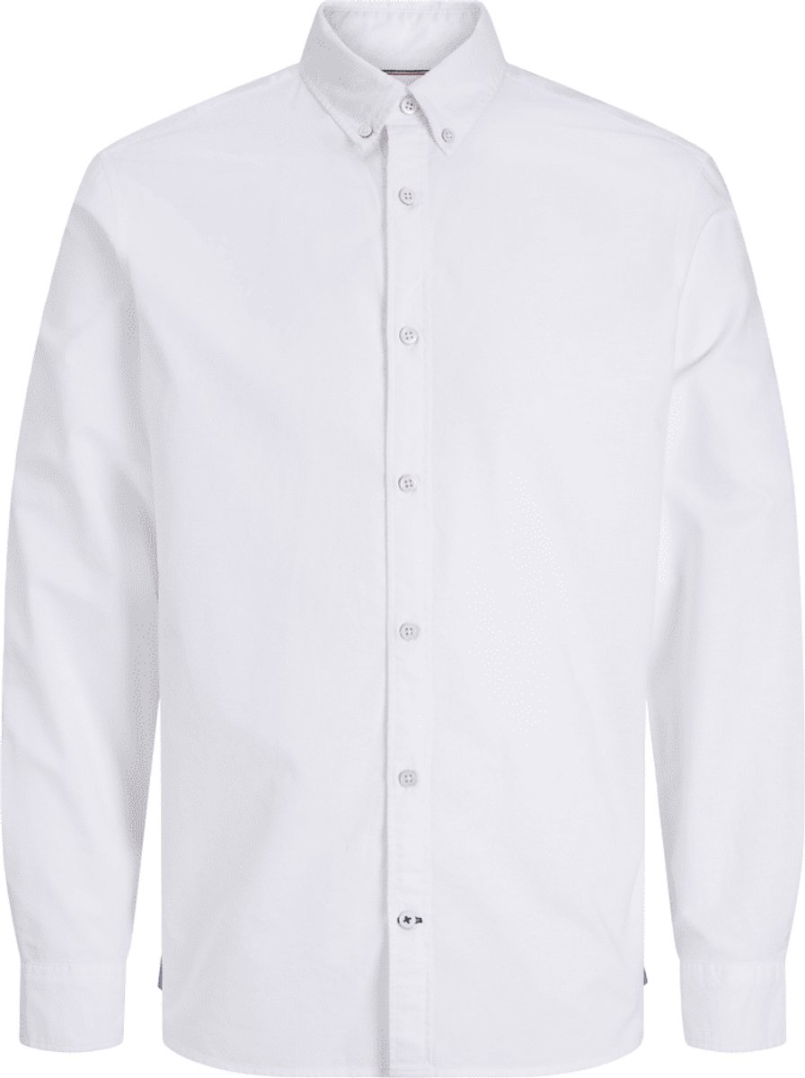 Jack&jones Jjoxford Detai Shirt S White | Wit | Maat: L