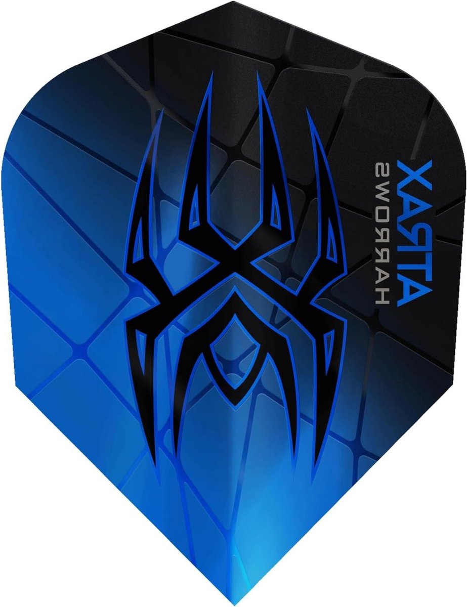 Dart Flights - Vleugels - Precisie Darts - Duurzaam Materiaal - 11 x 7 cm - Blauw