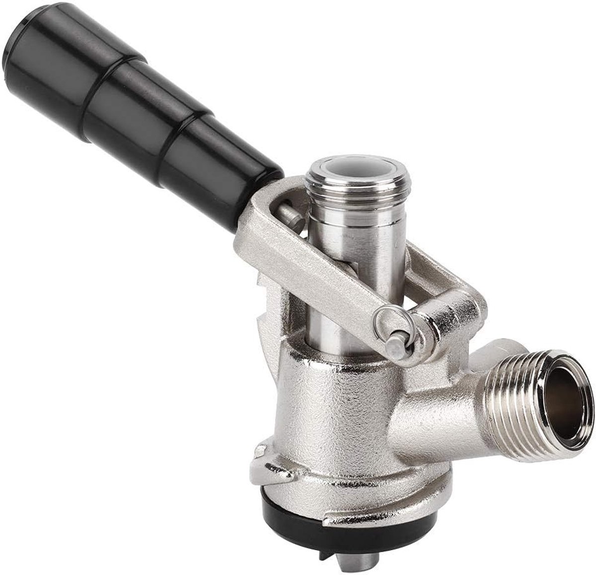 Professionele Bierdispenser met S-Type Keg Coupler en 6 Aansluitingen voor Thuisbars en Restaurants, Duurzaam en Betrouwbaar voor Perfecte Tapervaring