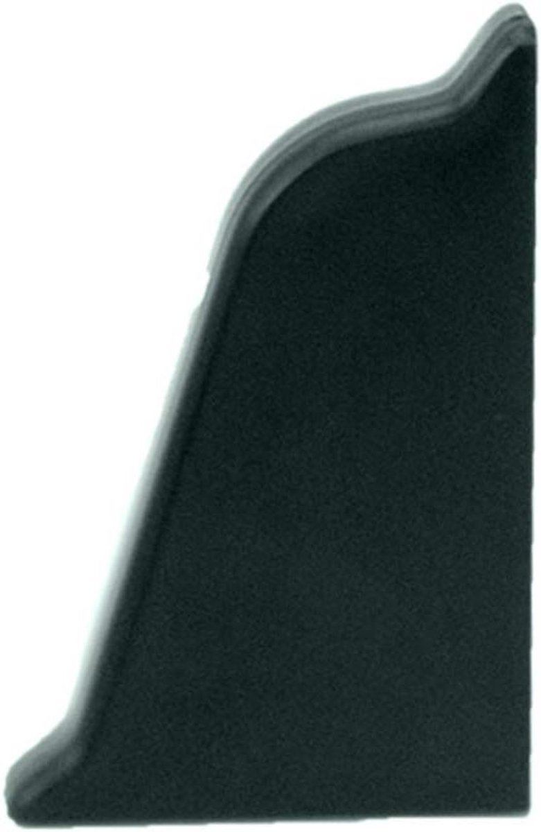 Werkblad Profiel Afsluitstuk - Keukenrand Afwerking - Afdichten Werkblad - Flexibele Randen - 38 x 25 mm - Zwart