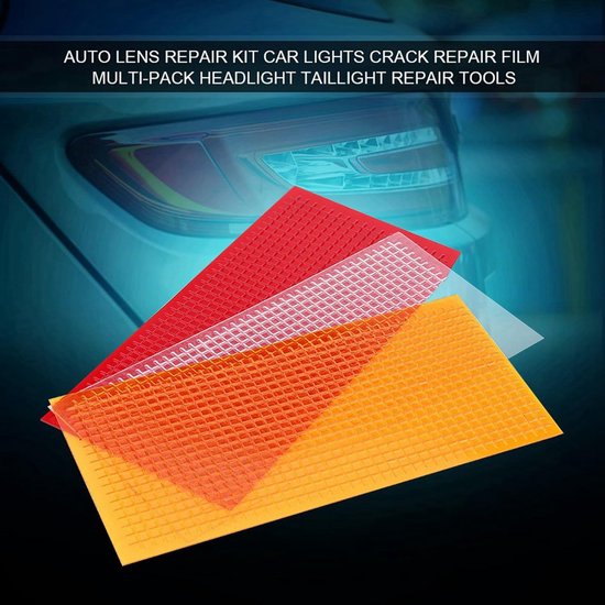Reparatieset voor Gescheurde Autolampen - Koplamp & Achterlicht Film — afbeelding 2