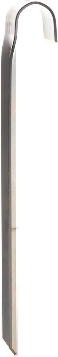 Grondanker Trampoline - Grondhaken Scheerlijnpennen - Stabiele Bevestiging - Extra Lang 43cm - 43 cm - Zilver