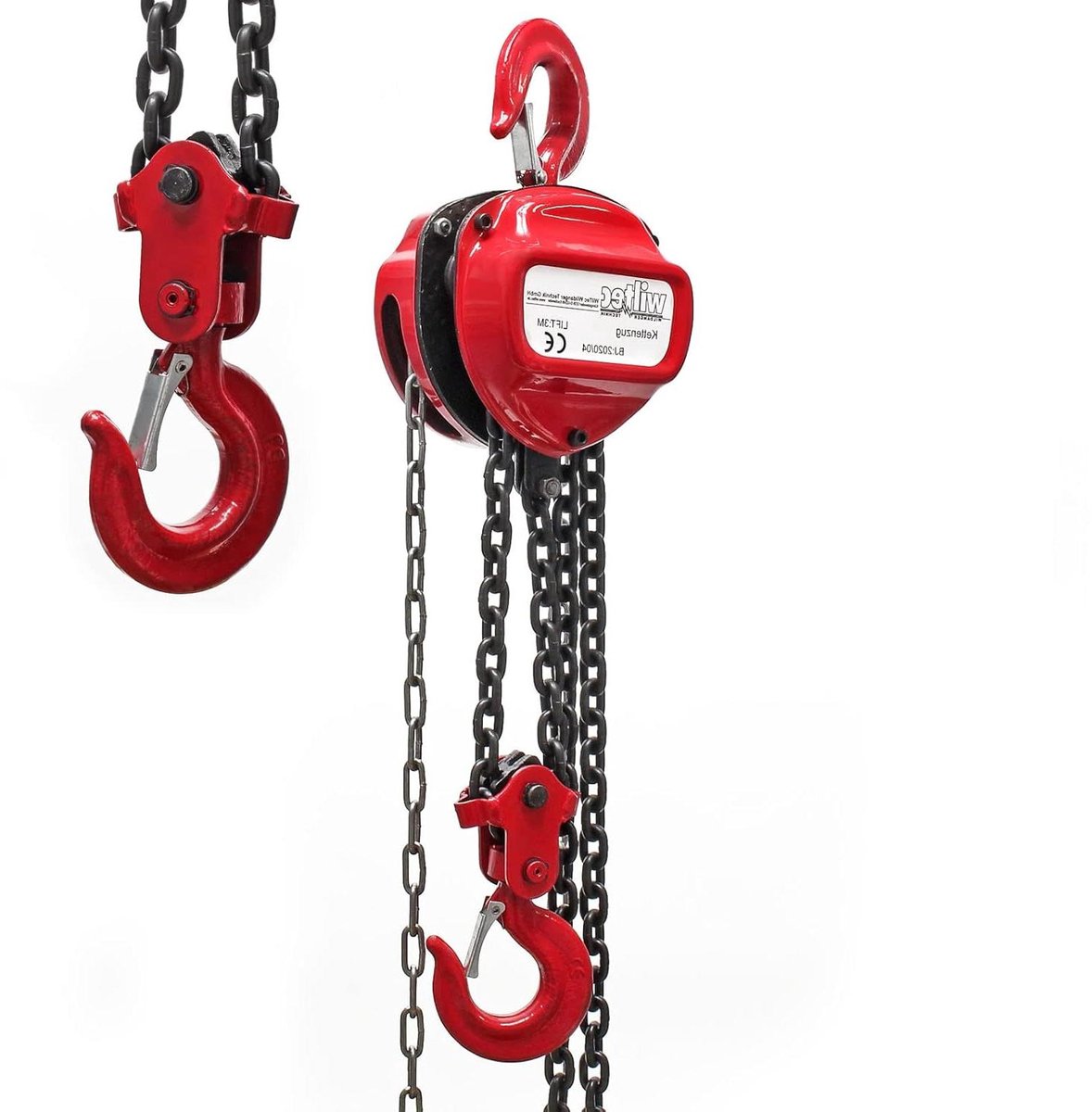 Handkettingtakel - Hijsgereedschap takel - Zware Lasten Hefen - Hoge Hefcapaciteit - 5000 kg 5 m - null