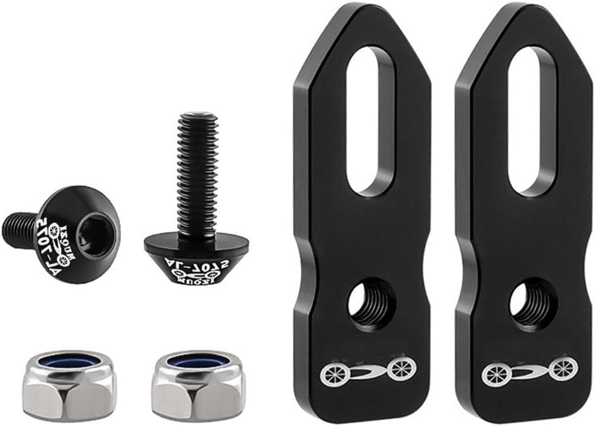 Fiets Remadapter - V-Brake Extender - Remmen Verbeteren - 406 naar 451 Conversie - Universeel - Zwart