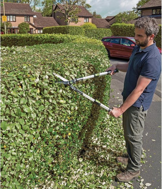 Telescopische Snoeischaar - Tuinschaar Uitschuifbaar - Tuinonderhoud Snoeien - Gehard Koolstofstaal - 74.5 cm - Zilver — afbeelding 2