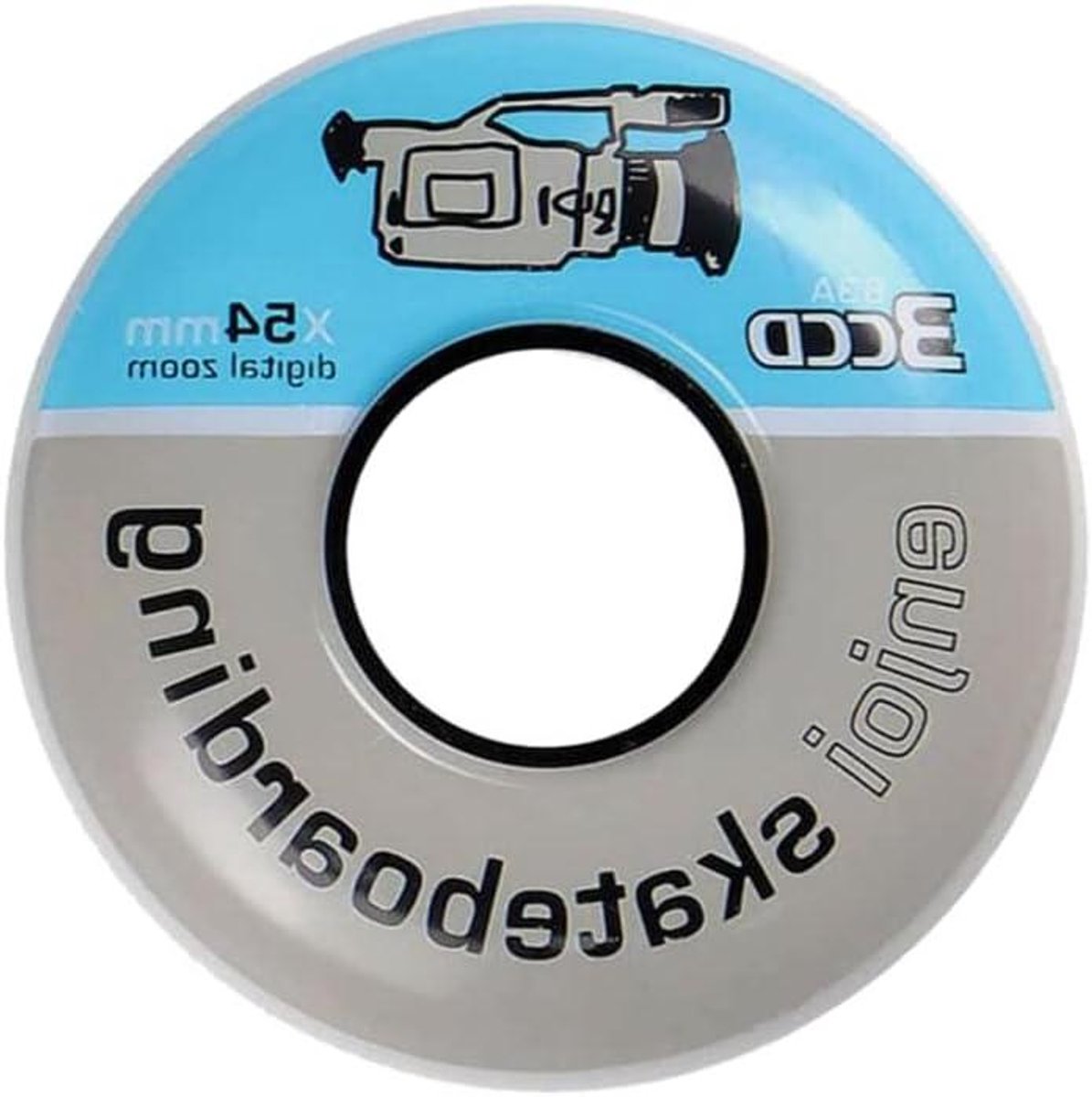 Skateboard Wielen Wielen Set Skaten VX-54 Camcorder Graphic 54 mm 99A