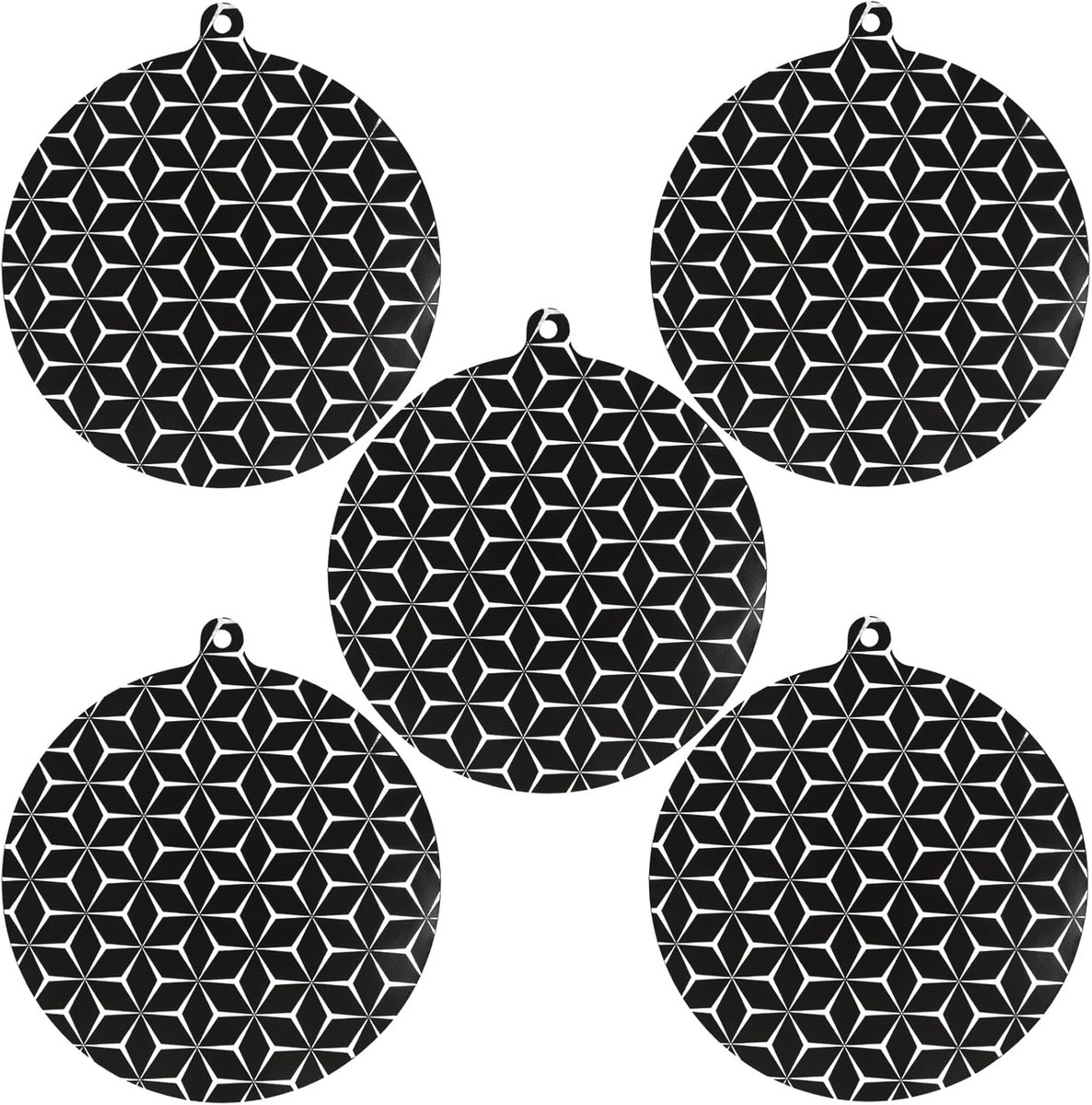 5 stuks inductiekookplaat beschermer mat siliconen inductie kookplaat mat anti-slip kookplaat covers herbruikbare warmte geïsoleerde pad ronde kras beschermhoes voor elektrische fornuizen magnetron