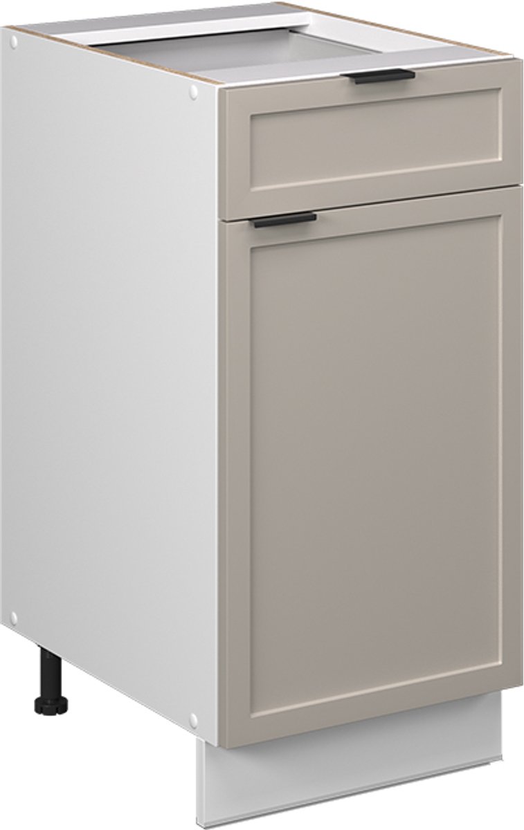 Vicco Fame-Line Onderkast voor spoelbak/kookplaat – 40 cm, WB Antraciet GrijsBeige