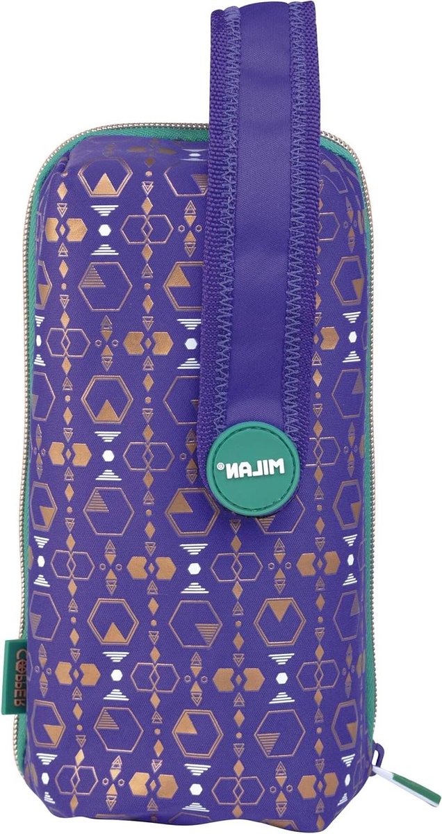 Etui Set - Pennendoosjes Pennenhouder - Bureau Organisatie - Magnetische Collectie - Eén Maat - Paars