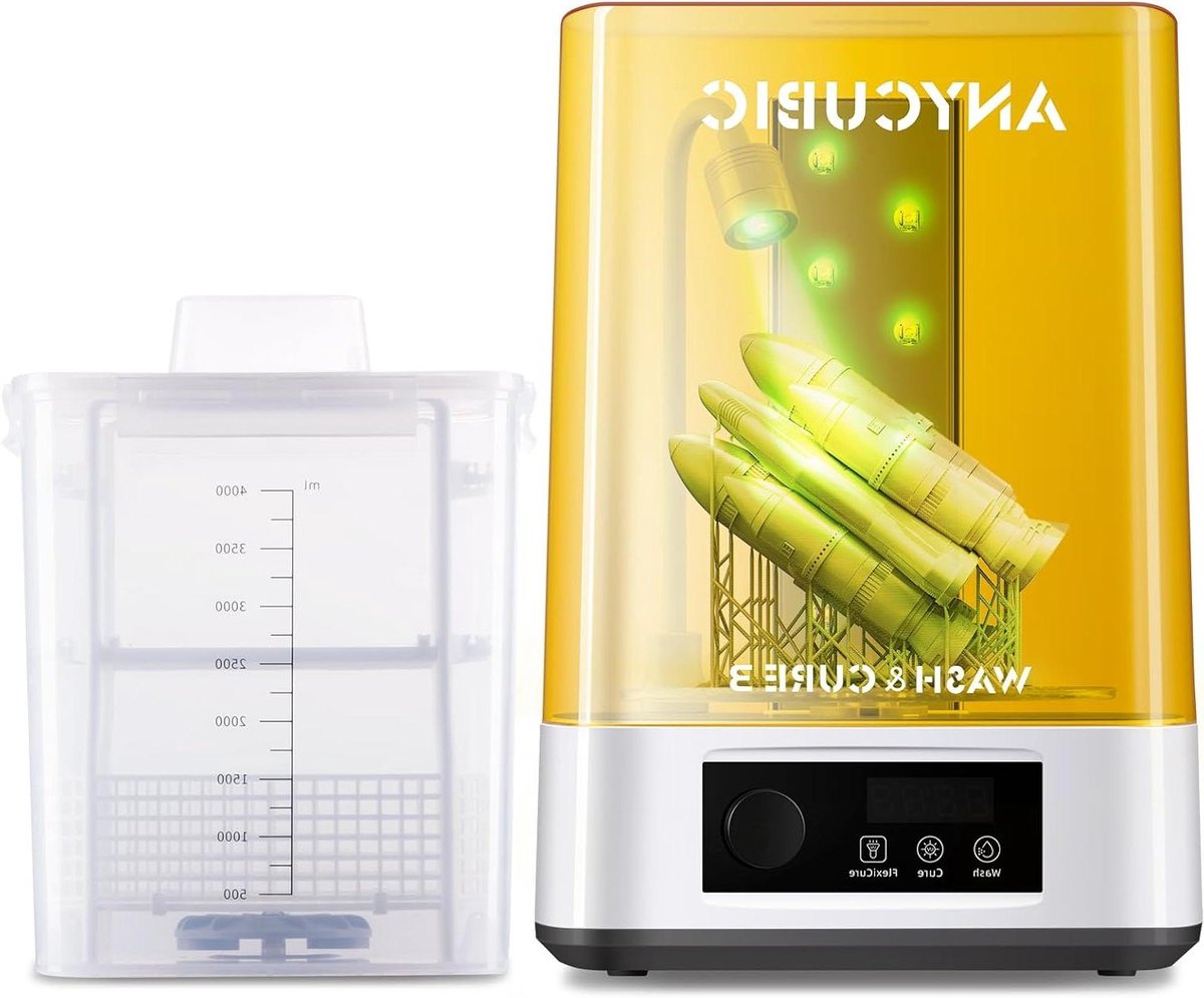3D Print Reiniger en Uitharder - Wasmachine en Uitharder - 3D Print Afwerking - 2-in-1 Functionaliteit