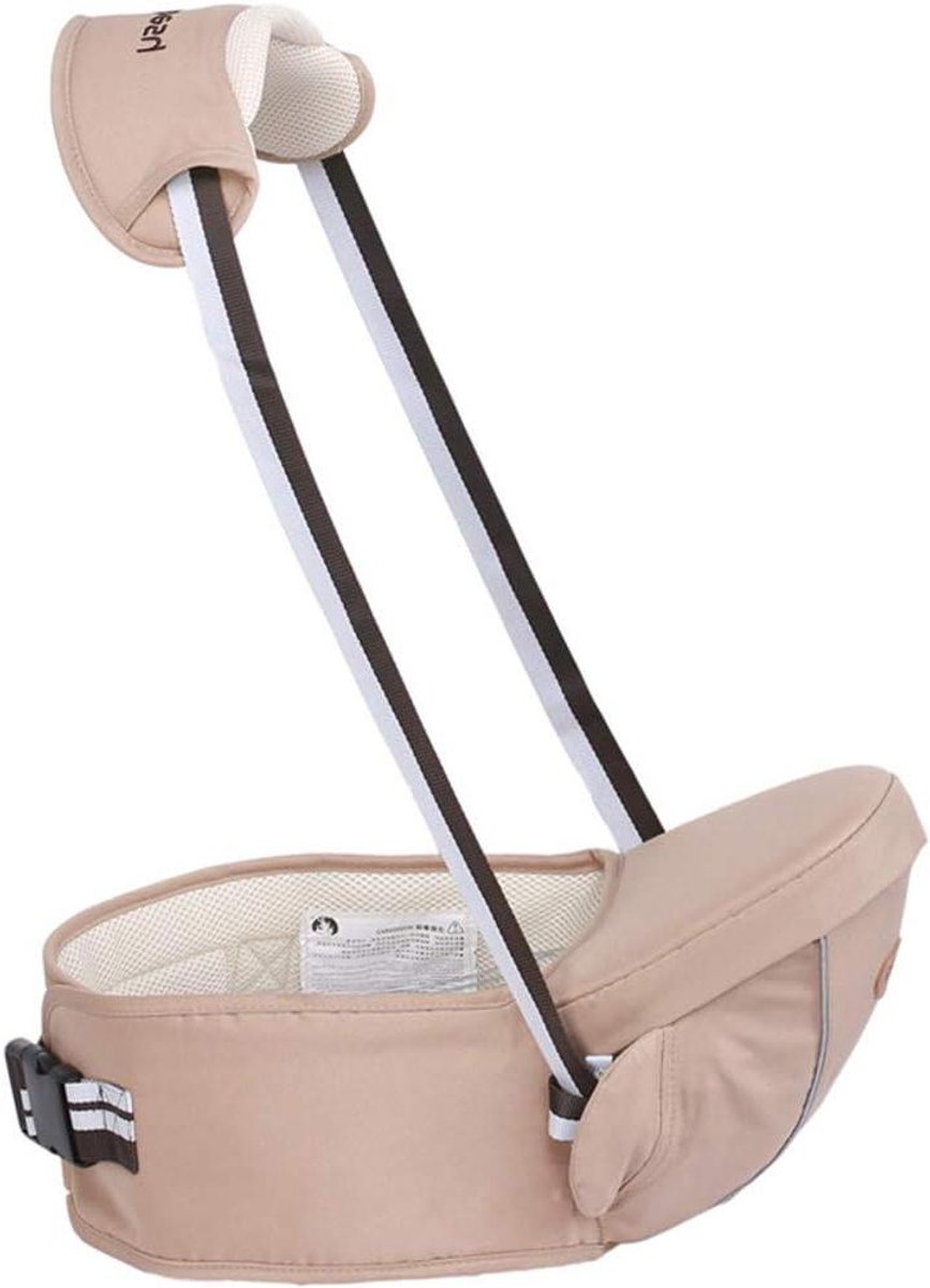 Ergonomische Babydrager - Heupdrager Baby - Baby Vervoeren - Gedeelde Gewichtsdruk - 20 kg / 118 cm - Kaki