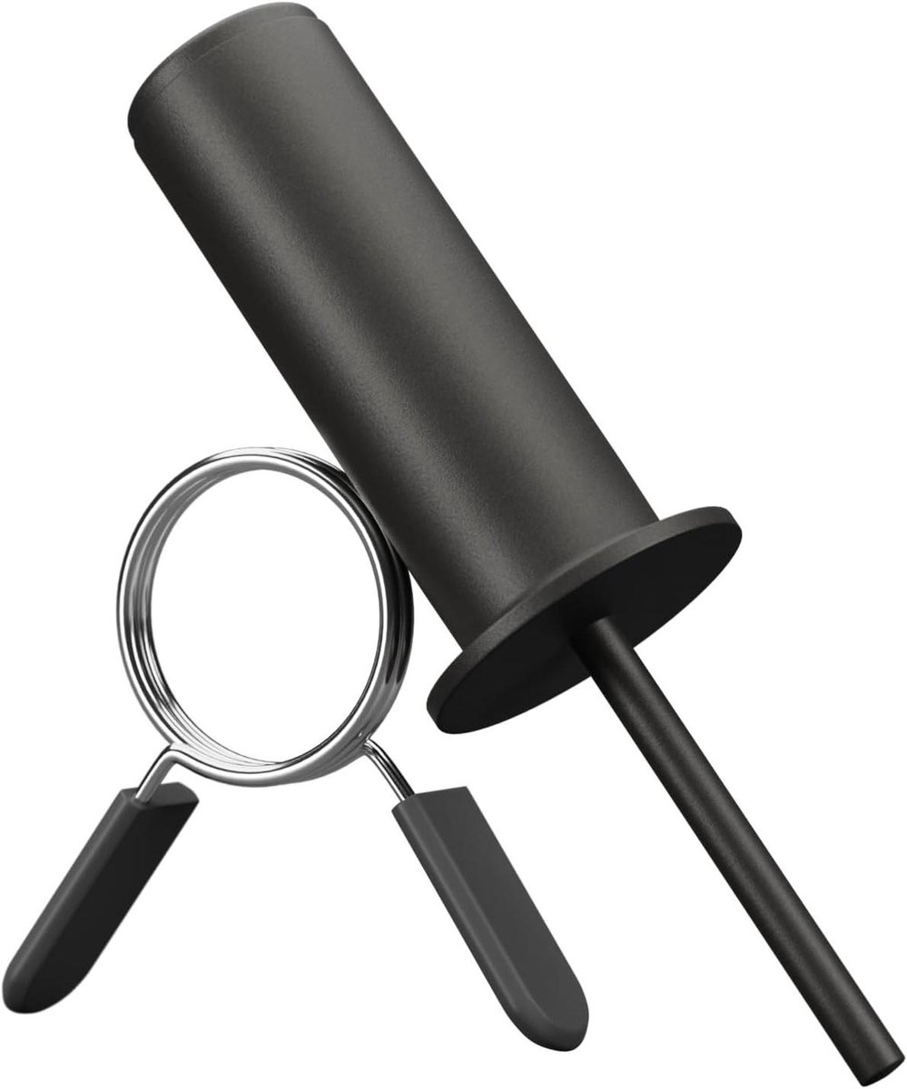 Gewichtsstapel Pin Extender - Verlengstuk Gewichtstapel - Kracht Training - Verstelbare Gewicht Pin - 10mm x 110mm - Zwart
