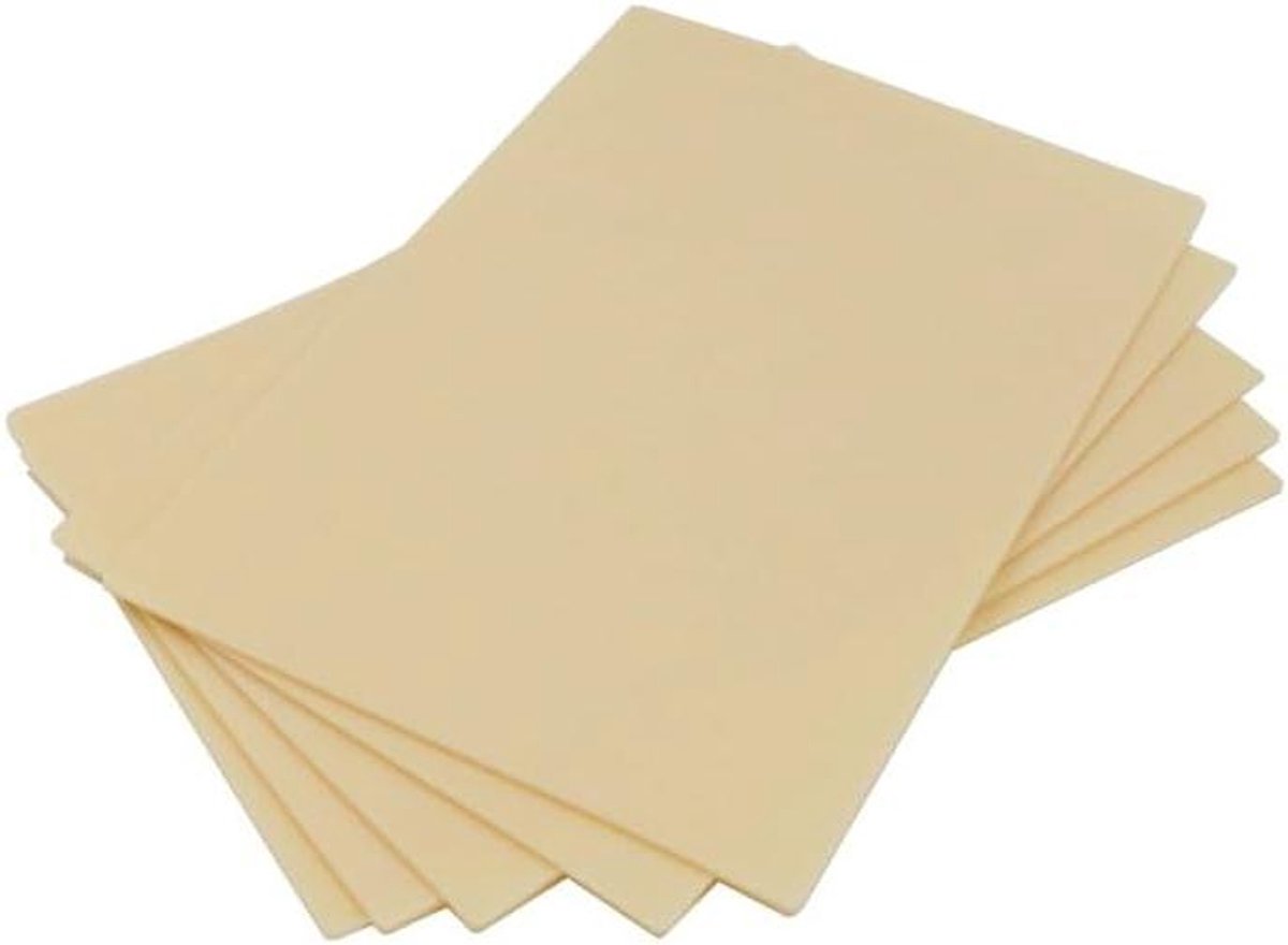 Oefenhuid Siliconen - Nep Huid Tattoo - Tatoeëren Leren - Dubbelzijdig Bruikbaar - 8 x 12 Inch - Blank