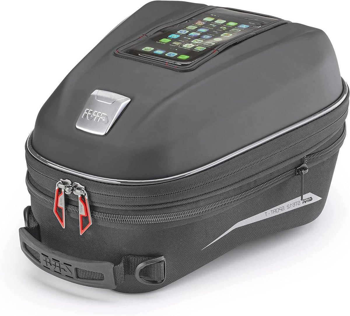 Tanktas - Motor tas - Motor bagage - Thermoformed - 15 liter - Zwart
