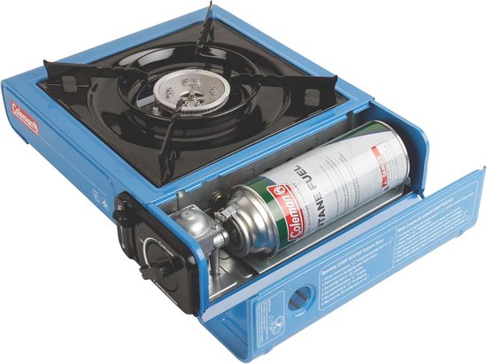 Draagbare Gasbrander - Outdoor Kooktoestel - Kamperen Koken - Instastart Ontsteking - Tot 10 inch pan - Blauw — afbeelding 3