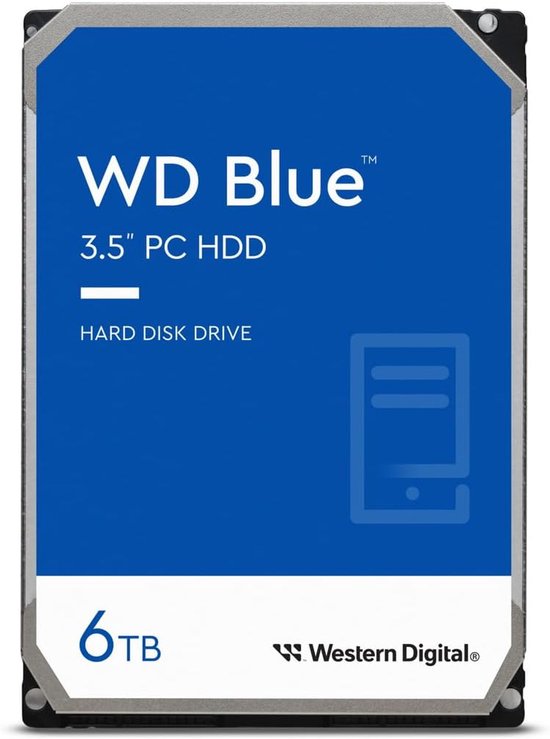 Interne Harde Schijf - Opslag Schijf - PC Opslag Uitbreiden - Stille Werking - 35 inch - Blauw van Interne Harde Schijf — afbeelding 4