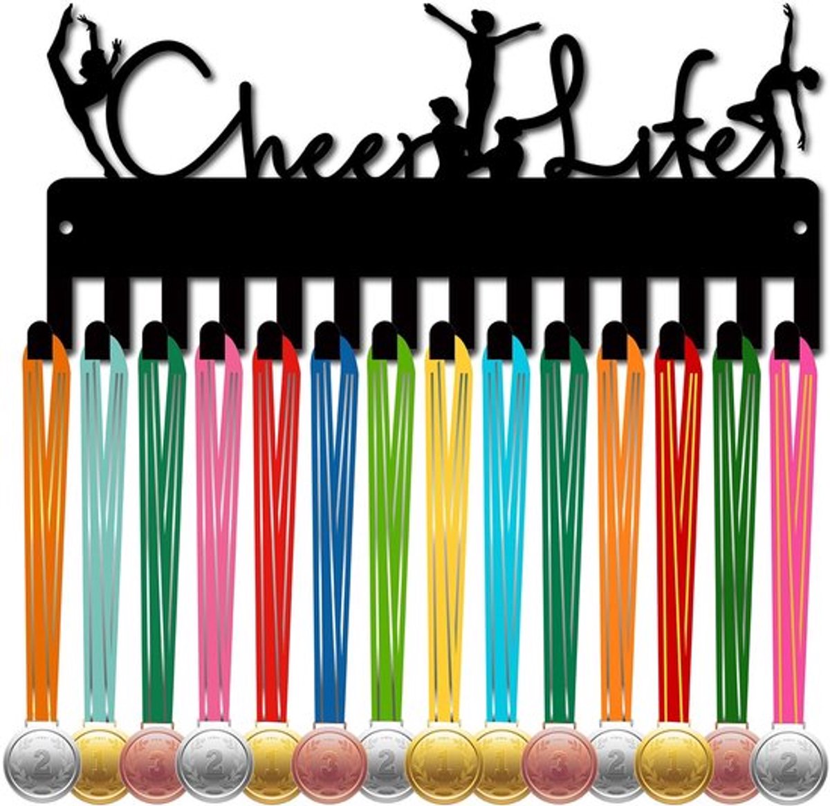Dailygoody - Medaillehouder - Medaillehanger - Metalen display voor
