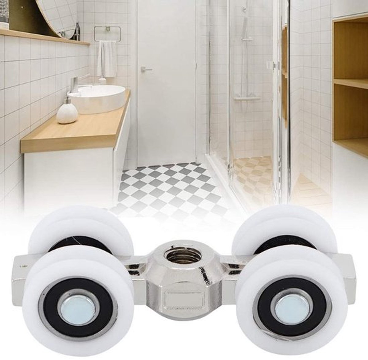 Dailygoody - Sliding Door Roll - Deurrollen - Duurzaam en sterk - Set