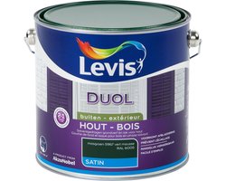 Levis - Duol Hout Buiten Satin - Mosgroen - 2,5 L