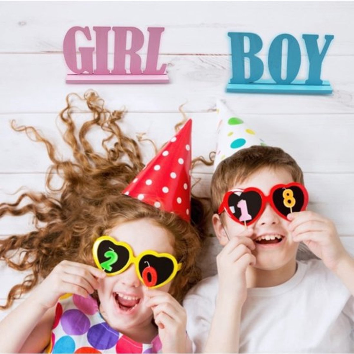 Golden crown - Gender Reveal Tafeldecoraties - Houten
