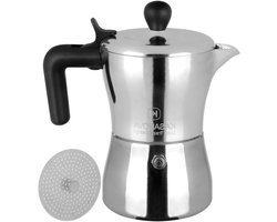 Koffiezetapparaat - Moka pot - Koffie Zetten - Adapter voor 1 of 3 kopjes