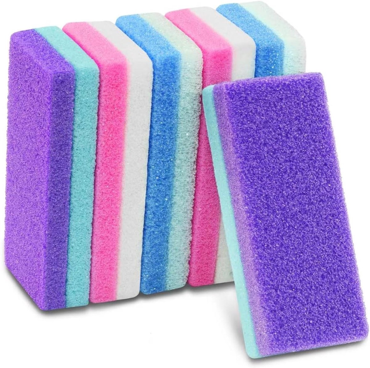 Professionele Pedicure Puimsteen - Voet Scrub Voetvijl - Eelt Verwijderen - Dubbelzijdig Ontwerp - 11 x 4.5 x 2.5 cm