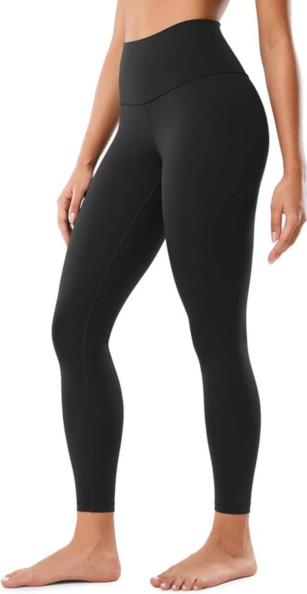 Goods - Sportlegging Dames - Hoge Taille - Compressie - Zwarte Yoga