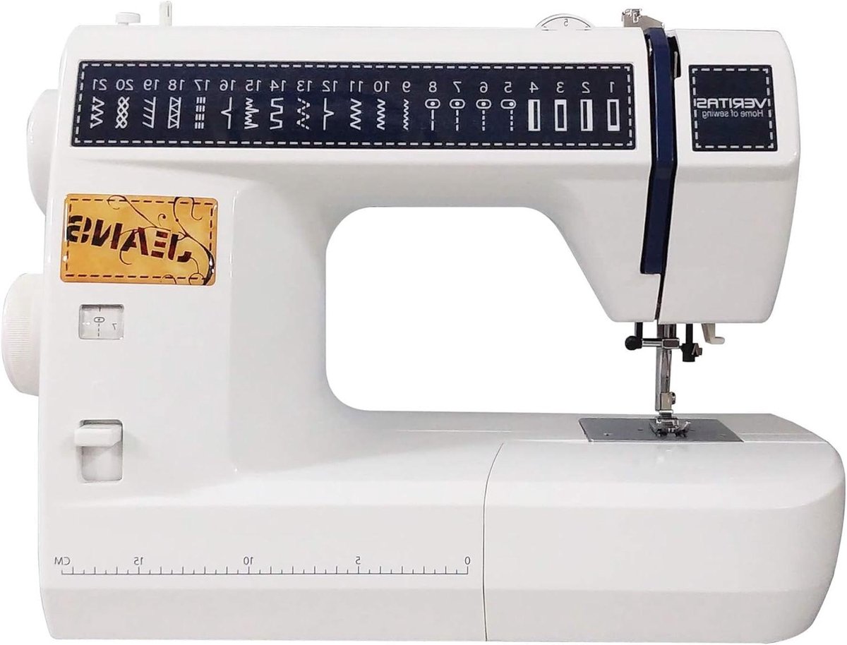 Naaimachine - NaaiMachine - Kleding Maken - Stil en Nauwkeurig - 38 x 165 x 29 cm - Wit