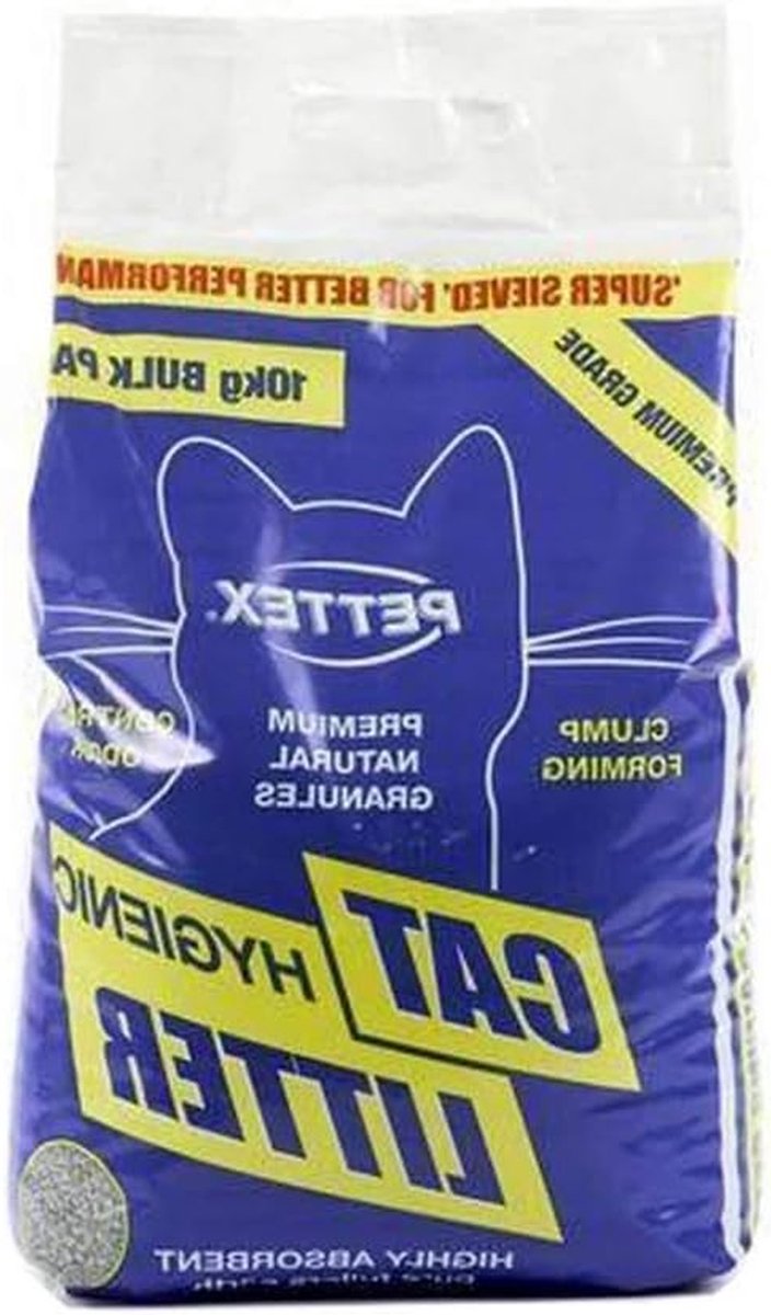 Kattenbakvulling Klontvormend - Kattenbak Korrels - Hygiënisch Huisdier - Natuurlijke Geurcontrole - 10 kg - Niet gespecificeerd