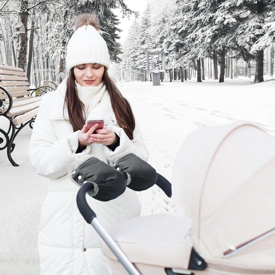 Waterdichte Handwarmer voor Kinderwagen en Buggy - Universele Pasvorm — afbeelding 2