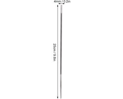 Kettingzaag Slijpers - Vijlen Bestand - Houtbewerking Onderhoud - Hoge Hardheid Slijtvast - 4mm Diameter van Merkloos	 — afbeelding 4