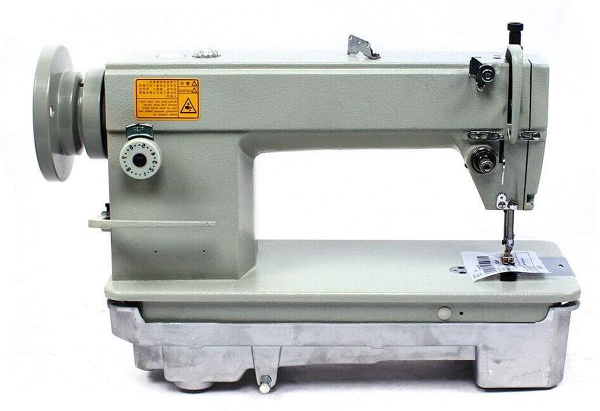 Industriële Naaimachine - Platte machine - Zwaar Werk Naaien - Automatische Smering - 7 mm Steekafstand - Wit