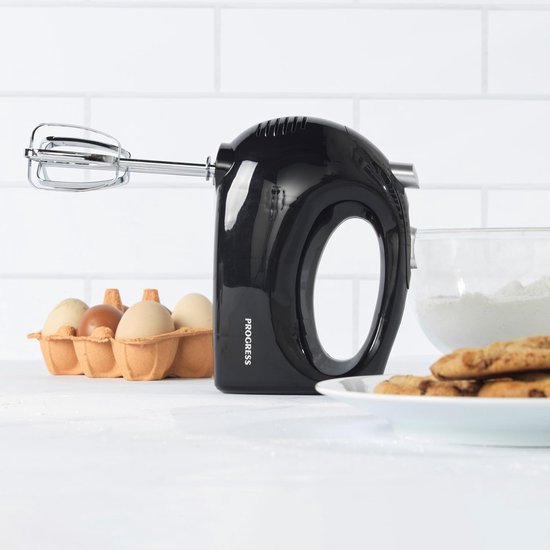 Handmixer - Keukenmixer - Bakken en Mixen - 5 Snelheden - 250W - Zwart — afbeelding 3
